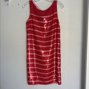 Kate Spade Red Sequin Dress